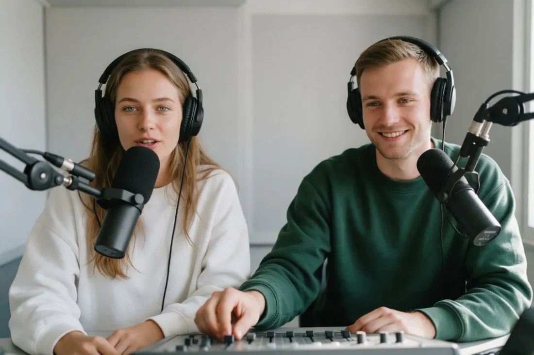 studenci-prowadza-audycje-w-studiu-radiowym