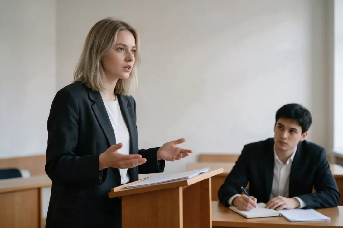 studenci-prawa-podczas-symulacji-rozprawy-sadowej